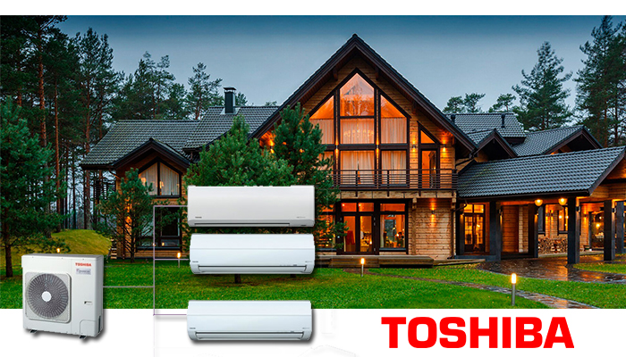 Toshiba мульти сплит система для дома
