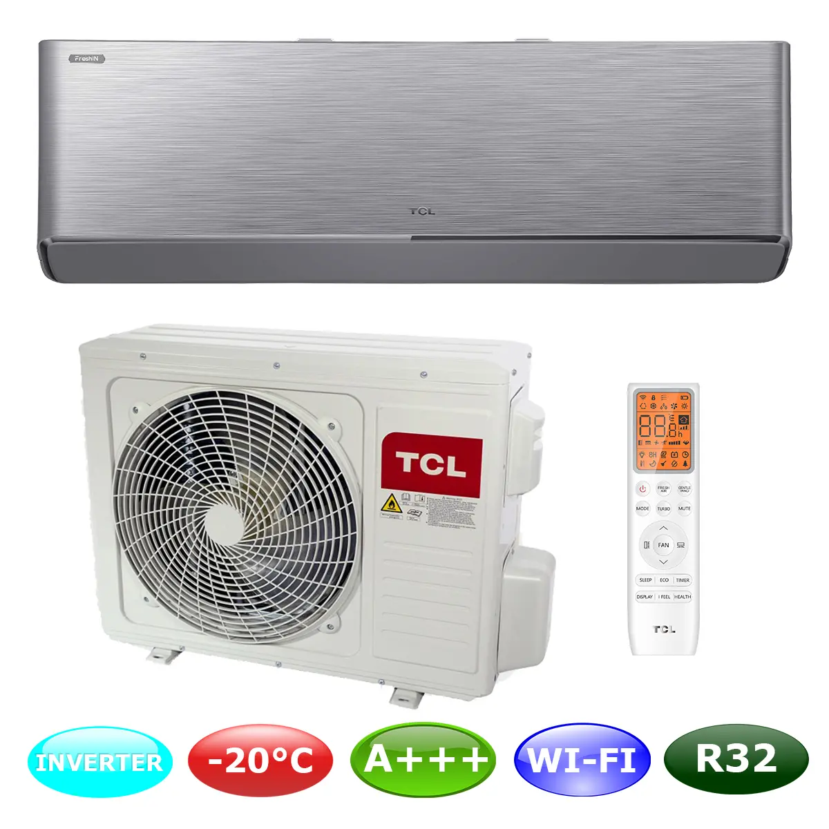 TCL TAC-12CHSD/FAI FreshIN Series FAI Inverter - Active Climate