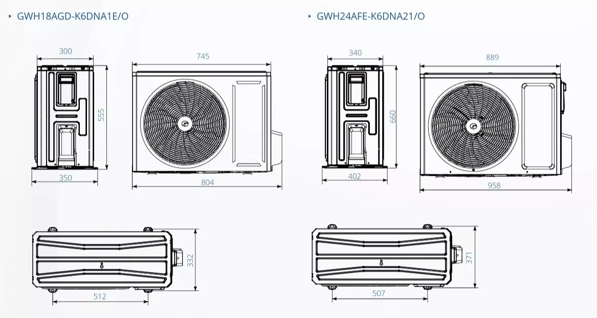 Настінний інверторний кондиціонер, спліт Gree серії Pular Inverter GWH18AGD-K6DNA1E