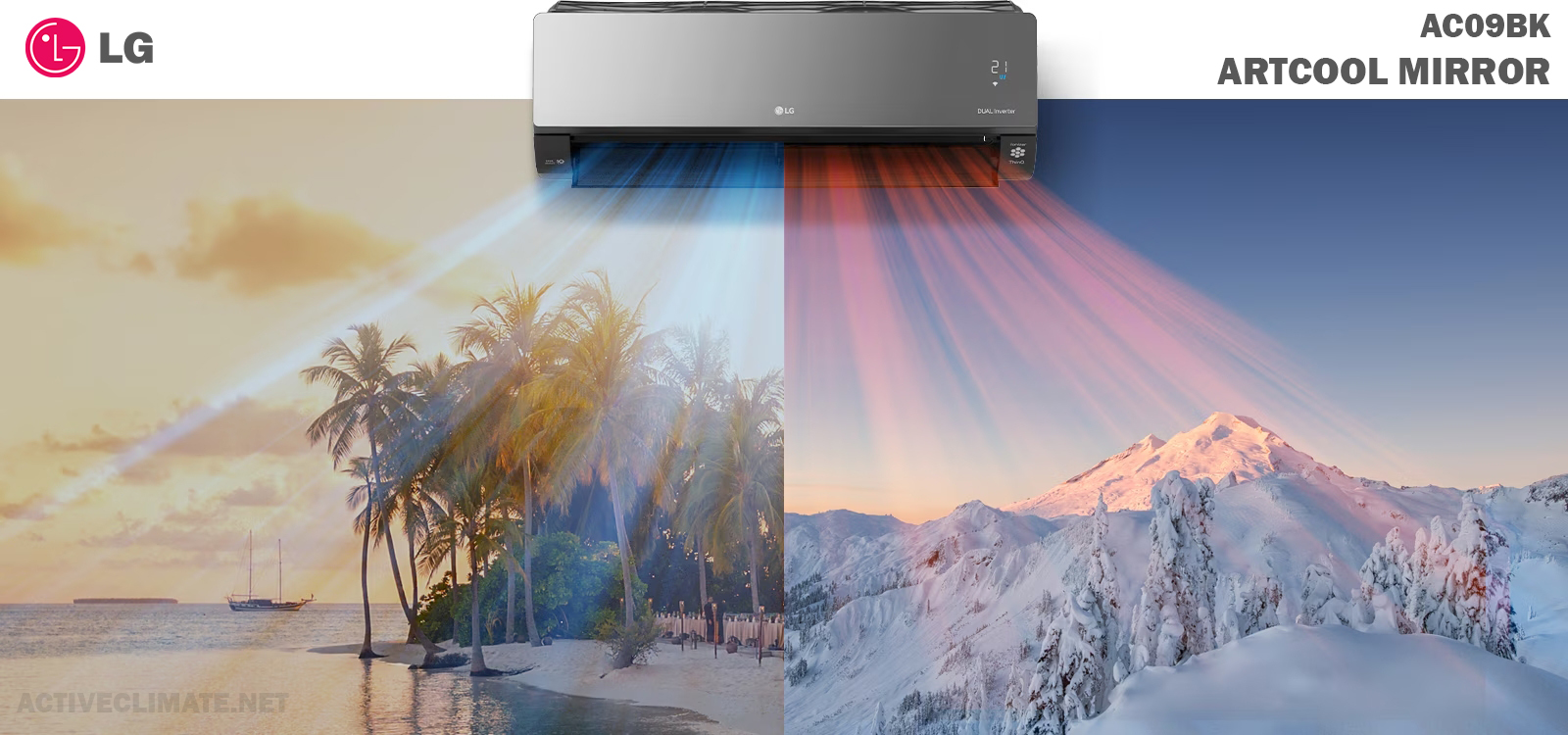 Купити LG AC12BK Artcool Mirror