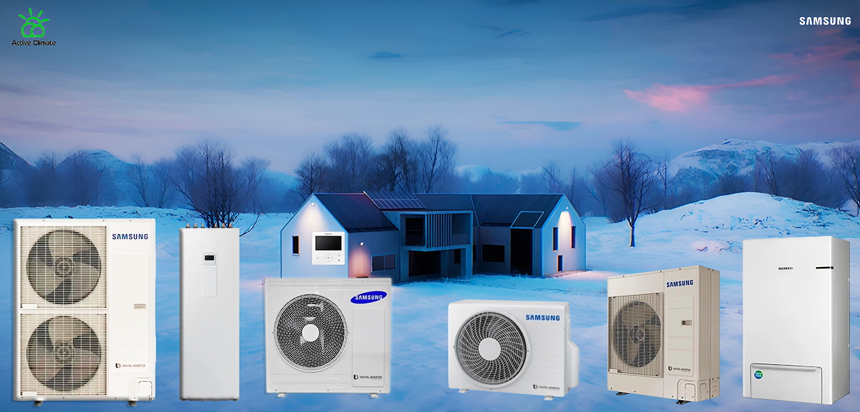 Тепловые насосы Samsung EHS