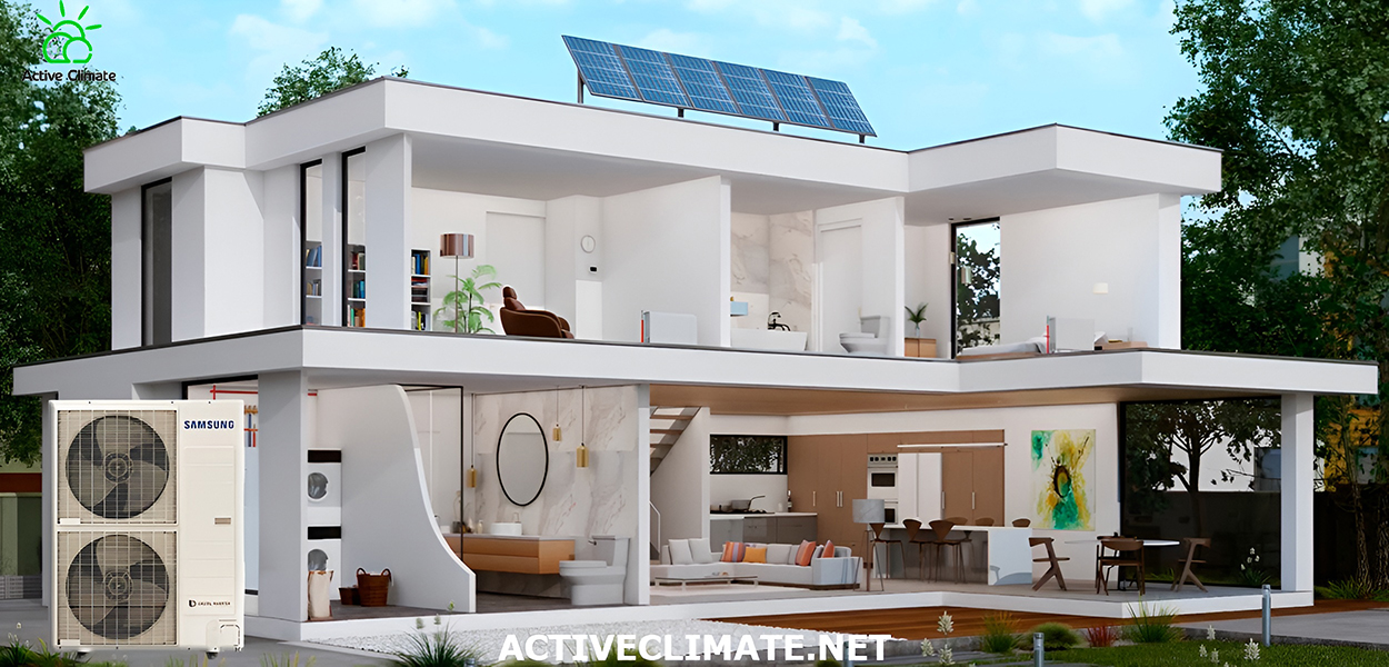 Преимущества тепловых насосов Samsung EHS