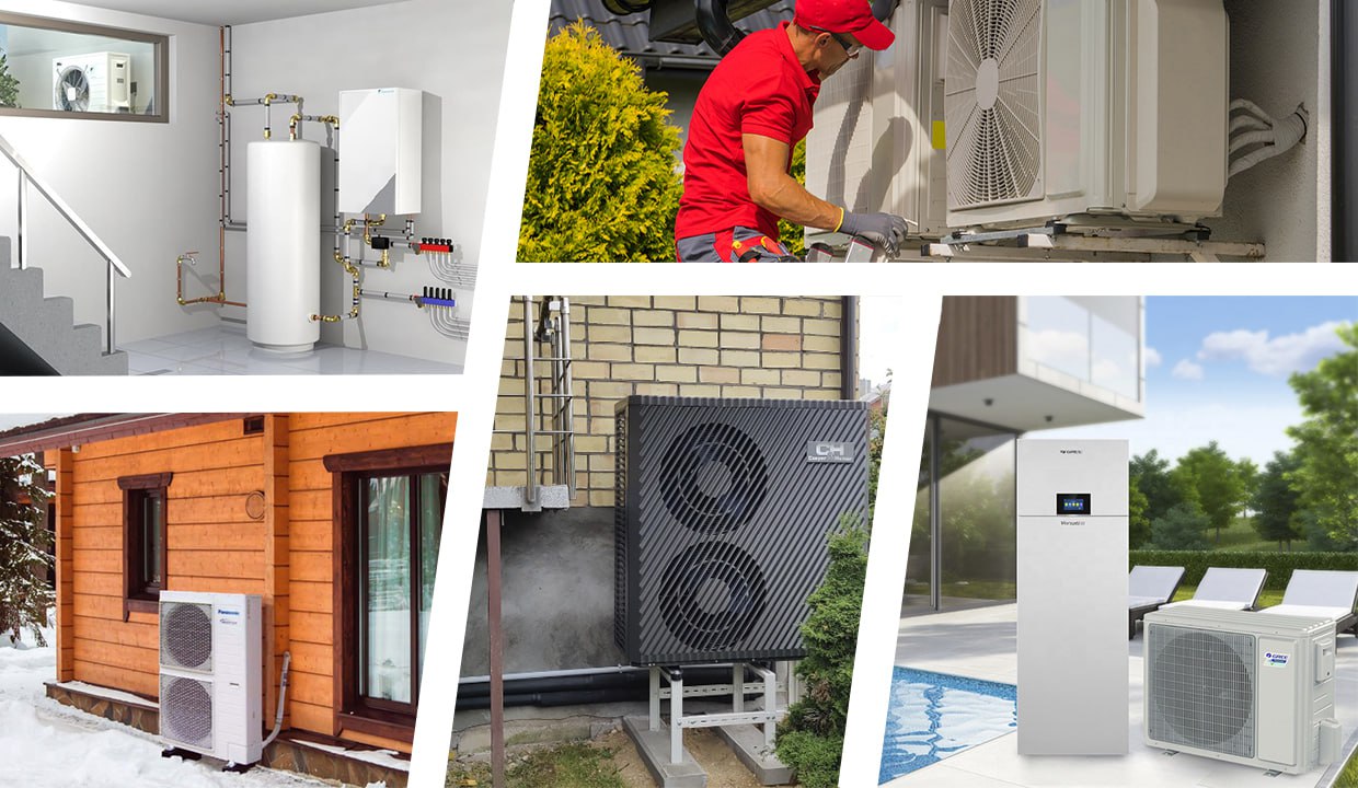 монтаж теплових насосів Київ