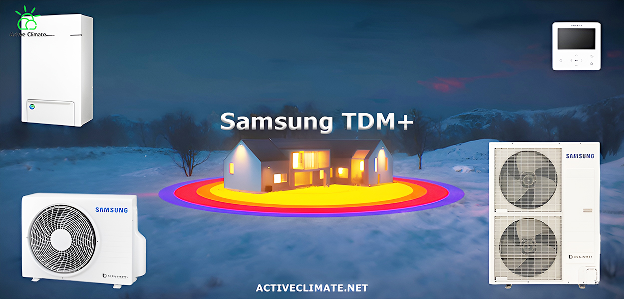 Теплові насоси Samsung TDM+