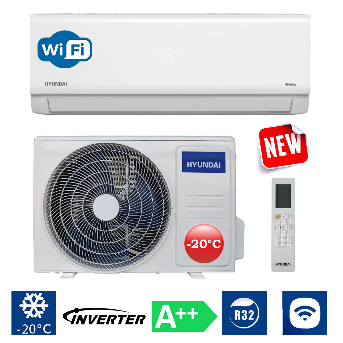 Hyundai ARN12LSSUAWF1/ARU12LSSUAWF1