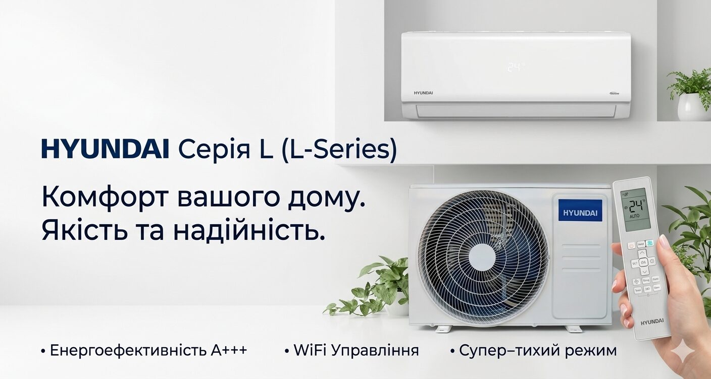 Інверторний кондиціонер Hyundai L