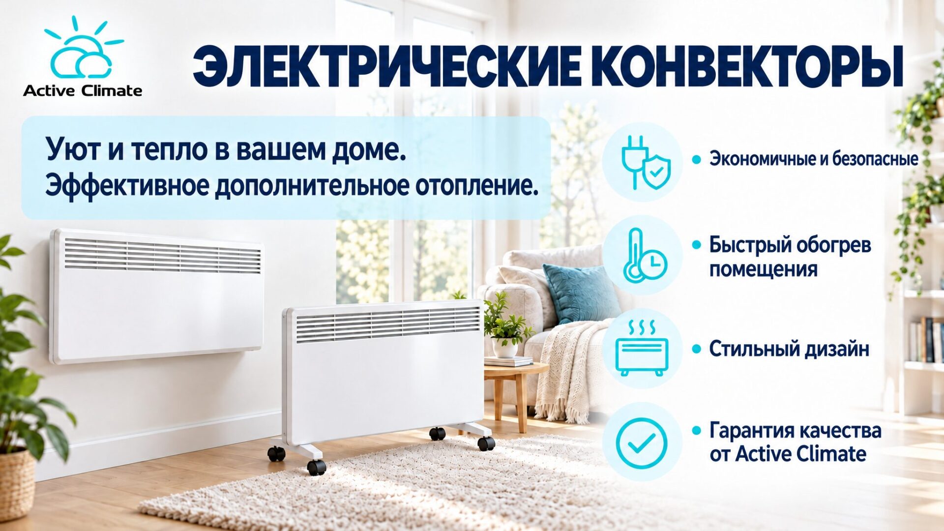 купить недорогие электрические конвекторы